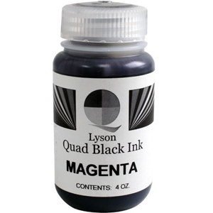 Lyson QBM4 Quad Black, 125ml Bulk Ink Bottle: Picture 1 regular