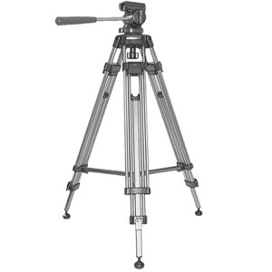  Samigon BSA650 Professional Video Tripod with Claw-Ball Fluid Head, 59" Max Height 