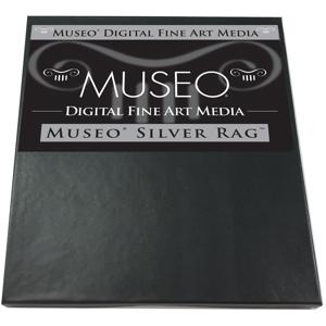  Museo Silver Rag, Archival Fine Art Gloss Inkjet Paper, 300gsm, 15mil, 35x47", 25 Sheets. 