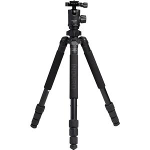  Induro Grand Turismo AGT114 Aluminum 8M Tripod Kit, Includes BHM1 Ball Head, SCA1T Aluminum 1-Series Grand Turismo Short Column & Carrying Case 