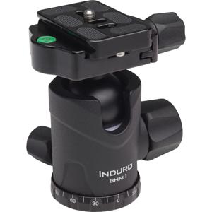  Induro BHM1 Ball Head, 44.1lbs Capacity, 360deg. Panning Range 