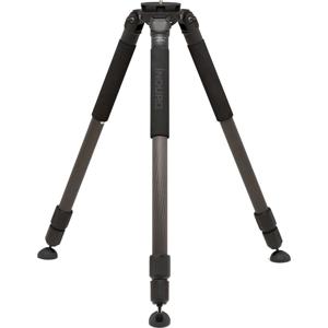  Induro Carbon 8X Video Tripod Kit (100mm Bowl), Includes HB100 Half Ball Adapter, Head Lock Handle & Knob, Low Profile Tie Down Adapter, Carrying Case 