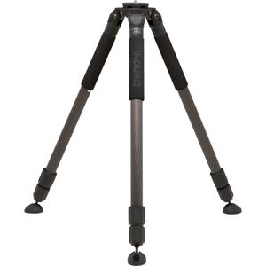  Induro Carbon 8X Video Tripod Kit (75mm Bowl), Includes HB75 Half Ball Adapter, Head Lock Handle & Knob, Low Profile Tie Down Adapter, Carrying Case 