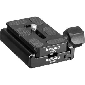 Induro QRT Series Quick Release Clamp with PU70 Plate 