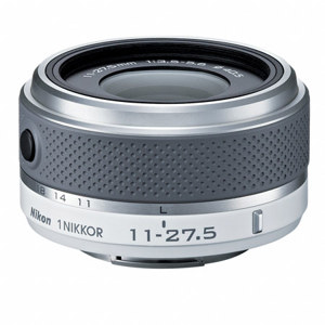  Nikon 1  11-27.5mm f/3.5-5.6 ED-IF VR ZOOM Lens for Mirrorless Camera System - White 