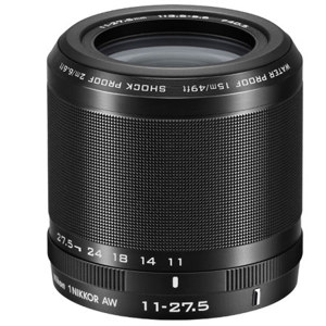  Nikon 1  AW 11-27.5mm f/3.5-5.6 Lens, Black 