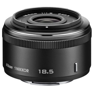  Nikon 1  18.5mm f/1.8 Lens for Mirrorless Camera System - Black 
