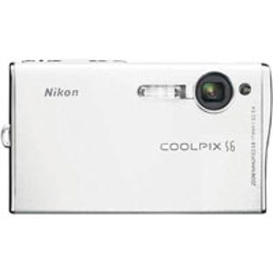 Nikon Coolpix S6 Digital Camera - White: Picture 1 regular