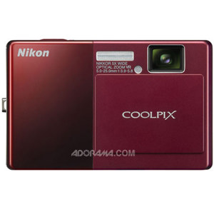 Nikon Coolpix S70 Digital Camera Red: Picture 1 regular