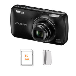 Nikon Coolpix S800c Digital Camera 26358 A