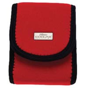 Nikon Neoprene Case for Coolpix L Series Cameras, Red: Picture 1 regular