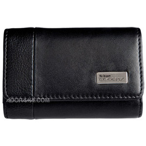 Nikon 9820 Horizontal Leather Case for Coolpix S80, Blk: Picture 1 regular
