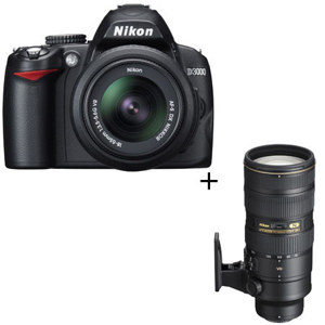Nikon D3000 DSLR Camera with 18-55mm f/3.5-5.6G...: Picture 1 regular