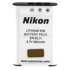 Image :  Nikon EN-EL11 Rechargeable Lithium-ion Battery Pack for Coolpix S550 Digital Camera 