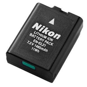 Image :  Nikon EN-EL21 Rechargeable Li-ion Battery for  1 V2 Digital Camera 