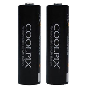 Nikon EN-MH2-B2 Rechargeable Nickel-Metal Hydride (Ni-MH) AA size batteries (Setof 2) Thumbnail Image
