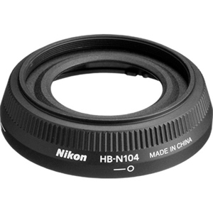  Nikon HB-N104 Black Lens Hood for 1 Nikkor 18.5mm Lens 