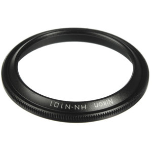  Nikon HN-N101 Black Lens Hood for 1 Nikkor 10mm f/2.8 Lens 