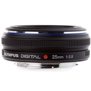  Olympus Zuiko 25mm f/2.8 Digital Lens for E Series DSLRs - (Four Thirds System) 