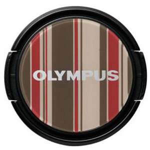  Olympus LC-37PR Brown Decorative Lens Cap for E-PL5 & E-PM2 Digital Cameras 