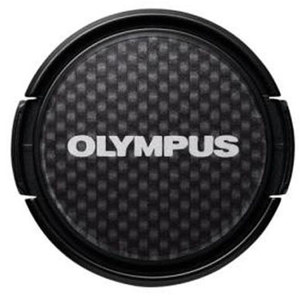  Olympus LC-37PR Gray Checked Decorative Lens Cap for E-PL5 & E-PM2 Digital Cameras 