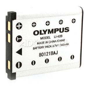 Image :  Olympus LI-42B Rechargeable Lithium Ion Battery 