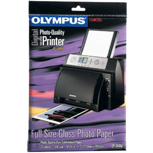  Olympus PA4-NW Standard Paper (A4 8.5x12") for  P-400/440 Printers - 25 sheets 