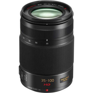  Panasonic LUMIX G Vario 35-100mm f/2.8 ASPH Lens for G Series Cameras 