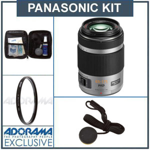Panasonic 45-175mm F/4.0-5.6 Lumix GX Vario Power OIS Zoom Lens H-PS45175S K