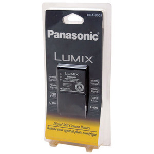 Image :  Panasonic Replacement Lithium Ion Rechargable Battery Pack (3.7v 1090mAh) for many  Digital Cameras. 