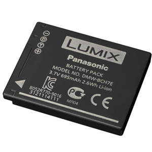 Image :  Panasonic DMW-BCH7 ID-Secured Lithium Ion Battery for the FP3 FP2 FP1 and TS10Lumix Digital Cameras - Power 3.6V 695mAh 2.5Wh 
