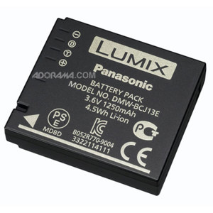 Image :  Panasonic DMW-BCJ13 ID Secured 3.6V Li-ion Battery Pack for DMC-LX5 and DMC-LX7 Digital Camera 1250mAh 