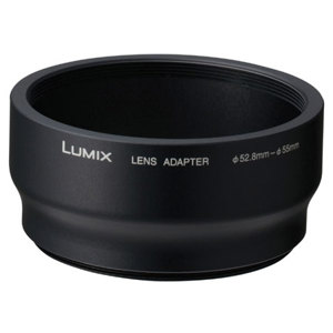  Panasonic DMW-LA2 Conversion Lens Adapter, fits the DMW-LT55, DMW-LW55, DMW-LC55, DMW-LND55 & DMW-LMC55 Lenses on the DMC-FZ7 and DMC-FZ8 Digital Cameras 