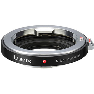  Panasonic DMW-MA2M Mount Adapter to Mount Leica M Lenses on the Lumix G Series Micro 4/3 Mount System Cameras 