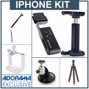 Adorama Mounting and Remote Package IPHONEBKIT