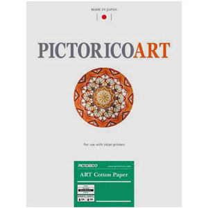  Pictorico MCTW-LTR Art, Cotton Based Inkjet Paper with Texture-I Grain Matte Surface, 120gsm, 12.2 mil., 13x19", 10 Sheets. 