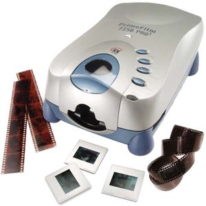  Pacific Image PrimeFilm 7250 Pro3 35mm Film Scanner with 7200dpi, USB & Firewire Interface 
