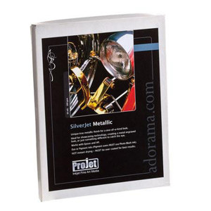  Projet Metallic Silver Inkjet Paper 11x17 20 Sheets 10Mil 260 gsm 