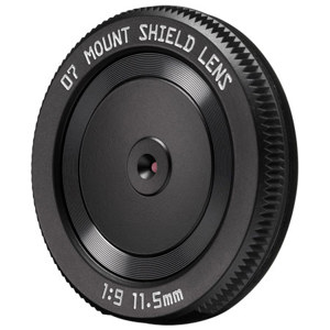  Pentax 07 11.5mm f/9 Mount Shield Lens (53mm - 35mm equivalent), for Q-Series Cameras 