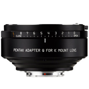  Pentax Adapter Q for K-mount Lenses, Allows the use of  K-mount Lenses on the  Q Series Cameras 