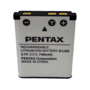Image :  Pentax D-LI63 Rechargeable Lithium-Ion Battery for the Optio M30 T30 amp; W30 Digital Cameras 3.7 V 740 mAh 