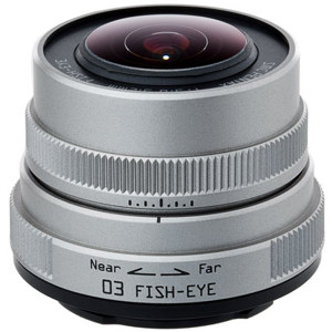  Pentax Fish-Eye Lens for Q Camera System, (equal to 17mm F5.6" 35mm Format) 