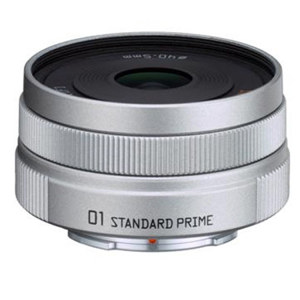 Pentax 01 Standard Prime 8.5mm f/1.9 Lens for Q Camera System, 47mm Equivalent Format 