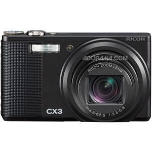 Ricoh Cx3 Digital Camera - Black: Picture 1 regular