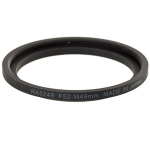  Raynox RA5249 52mm to 49mm Step-Up Adapter Ring 