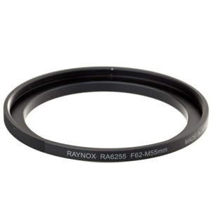  Raynox RA-62-55 55mm to 62mm Step up Ring, for using 62mm Filters on a 55mm Lens Thread 