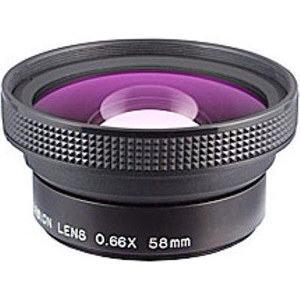  Raynox SRW-6600, 0.66x Pro Wide-Angle Lens for Sony DSC-F717 & F707 Digital Still Cameras, 58mm Mounting Thread. 