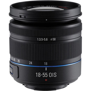  Samsung Compact 18-55mm f/3.5-5.6 OIS Zoom Lens - Black 