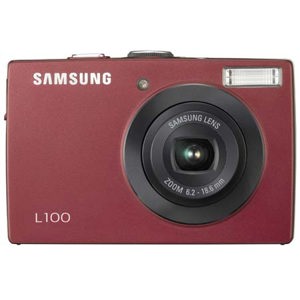 Samsung Digimax L100 8mp Dig Cam Red: Picture 1 regular