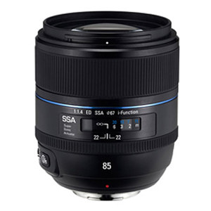  Samsung 85mm f1.4 ED SSA iFunction Lens for NX Lens 